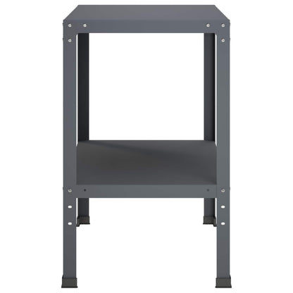 Planttafel 60 x 50 x 80 cm Gepoedercoat staal Antraciet
