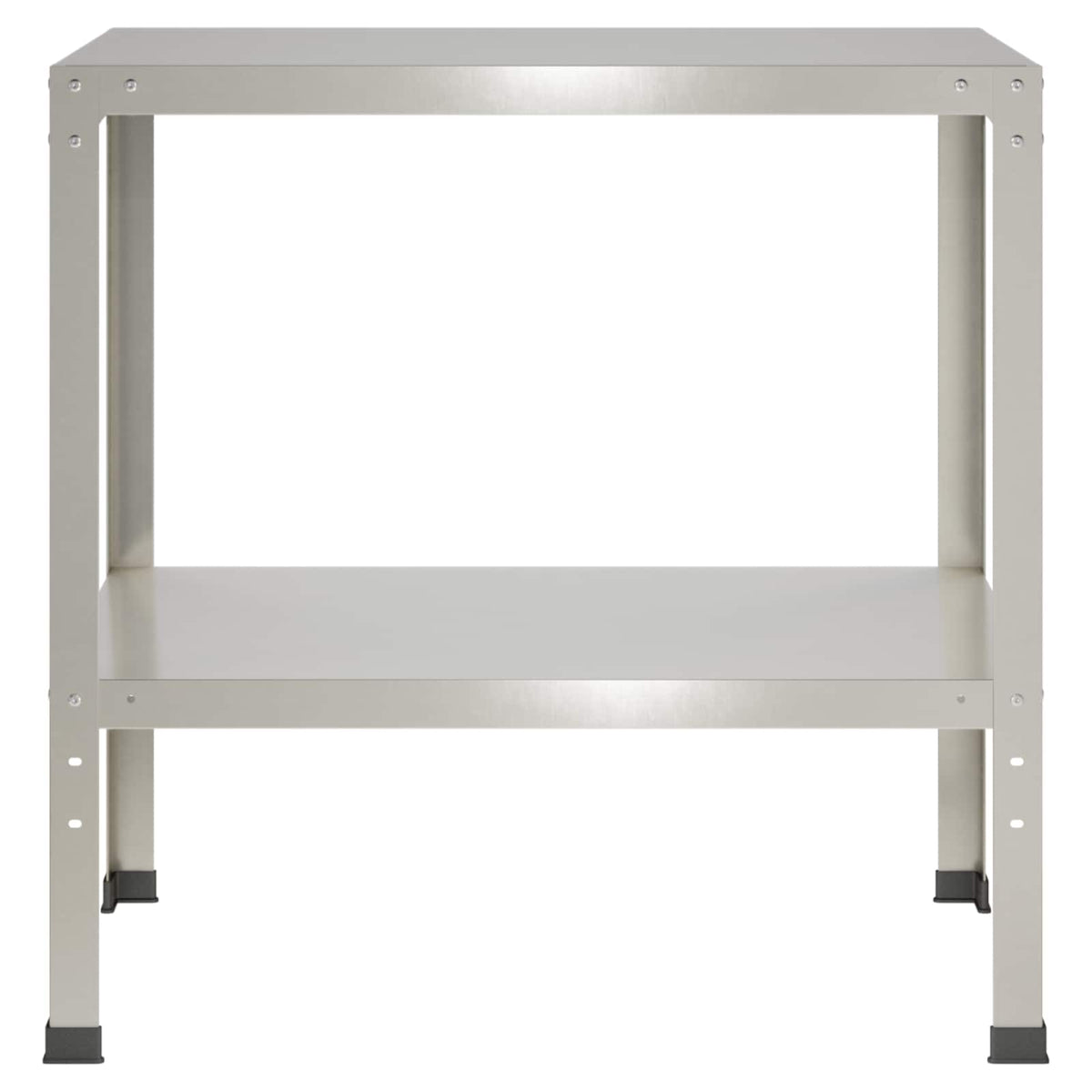 Planttafel 60 x 50 x 80 cm Roestvrij staal zilver