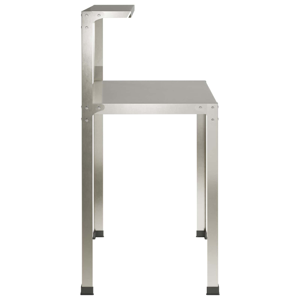 Planttafel 100 x 50 x 104 cm Roestvrij staal zilver