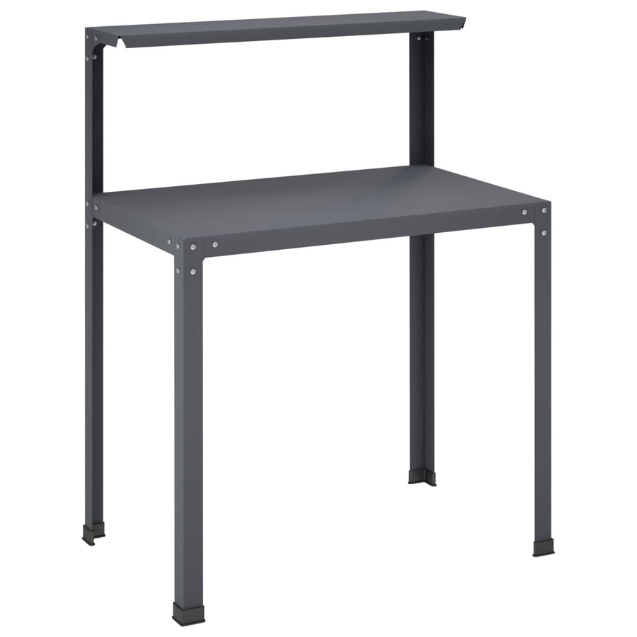Planttafel 80 x 50 x 104 cm Gepoedercoat staal Antraciet