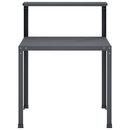 Planttafel 80 x 50 x 104 cm Gepoedercoat staal Antraciet