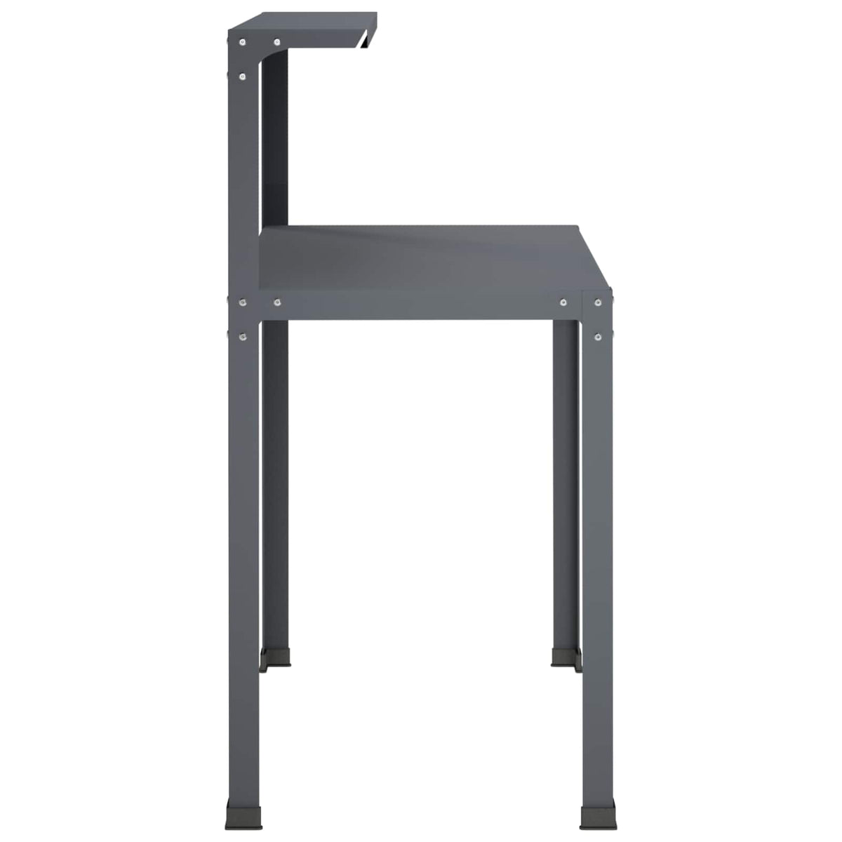 Planttafel 80 x 50 x 104 cm Gepoedercoat staal Antraciet