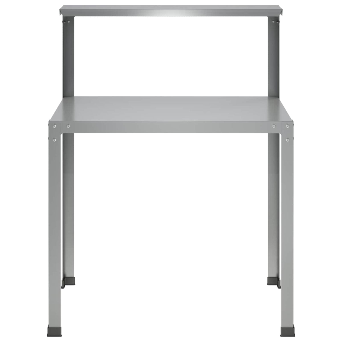 Planttafel 80 x 50 x 104 cm Gegalvaniseerd staal zilver