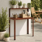 Planttafel 80x50x104 cm weervast staal roestkleurig