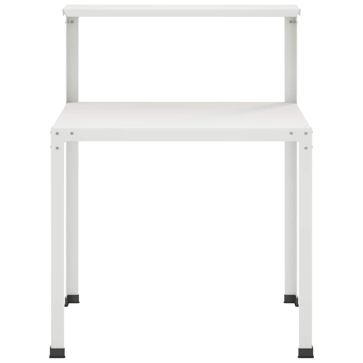 Planttafel 60 x 50 x 104 cm Gepoedercoat staal Wit
