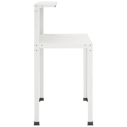Planttafel 60 x 50 x 104 cm Gepoedercoat staal Wit