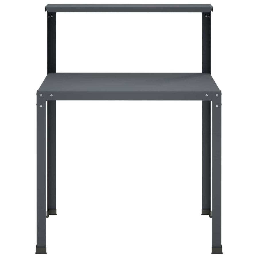 Planttafel 60 x 50 x 104 cm Gepoedercoat staal Antraciet