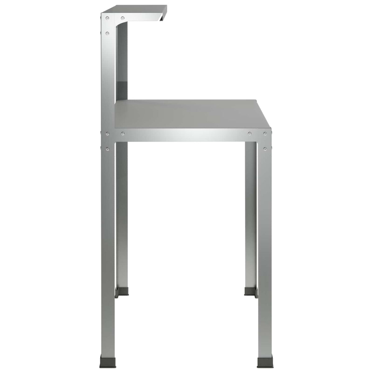 Planttafel 60 x 50 x 104 cm Gegalvaniseerd staal zilver