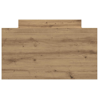 Bedframe Artisanaal eiken 100 x 200 cm Bewerkt hout