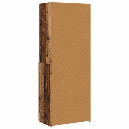 Boekenkast Oud hout 30 x 42.4 x 185.2 cm