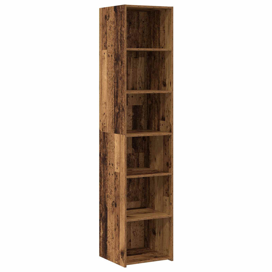 Dressoir Oud hout 40 x 41 x 185 cm Bewerkt hout