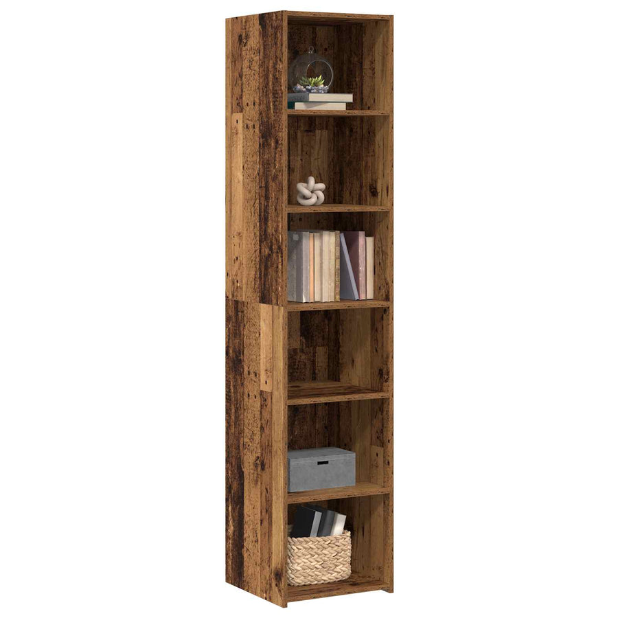 Dressoir Oud hout 40 x 41 x 185 cm Bewerkt hout