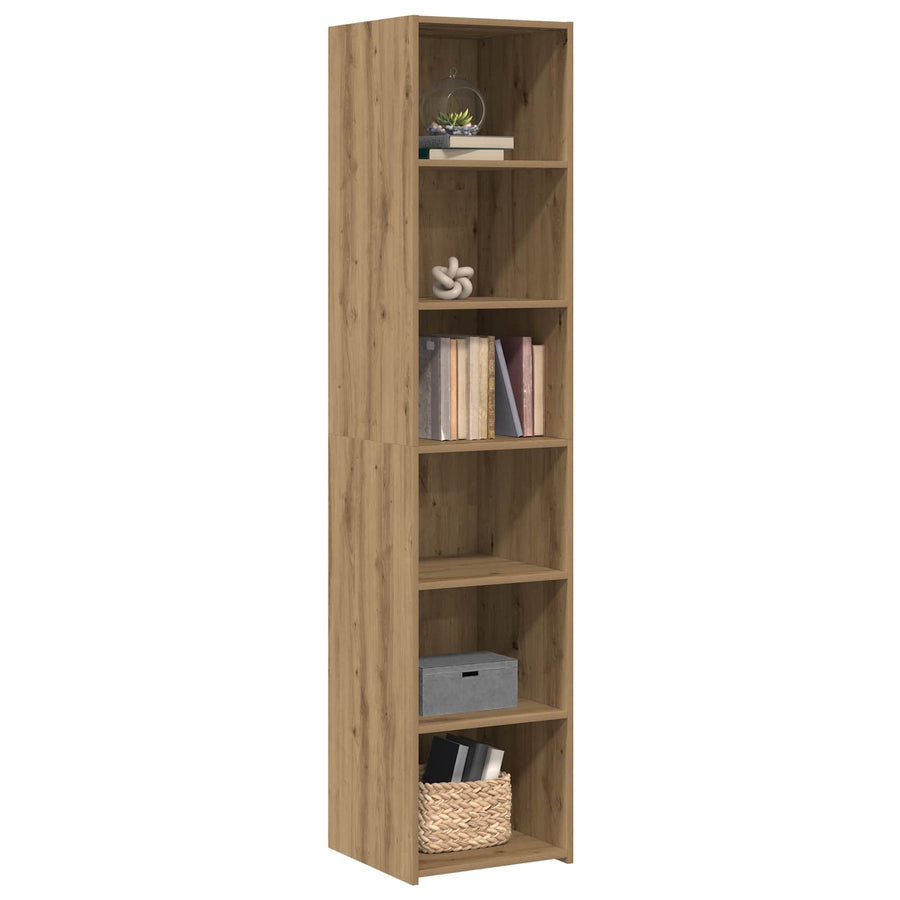 Dressoir Artisanaal eiken 40 x 41 x 185 cm Bewerkt hout