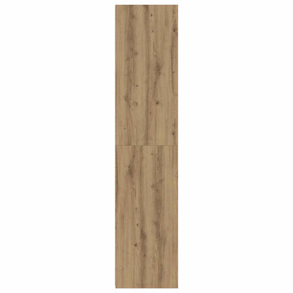 Dressoir Artisanaal eiken 40 x 41 x 185 cm Bewerkt hout