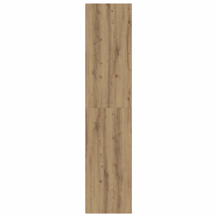 Dressoir Artisanaal eiken 40 x 41 x 185 cm Bewerkt hout