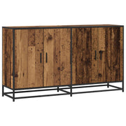 Dressoir 134x35x76 cm bewerkt hout
