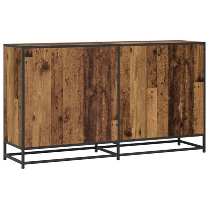 Dressoir Oud hout 134 x 35 x 76 cm Bewerkt hout