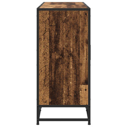 Dressoir Oud hout 134 x 35 x 76 cm Bewerkt hout
