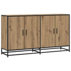 Dressoir Artisanaal eiken 134x35x76 cm