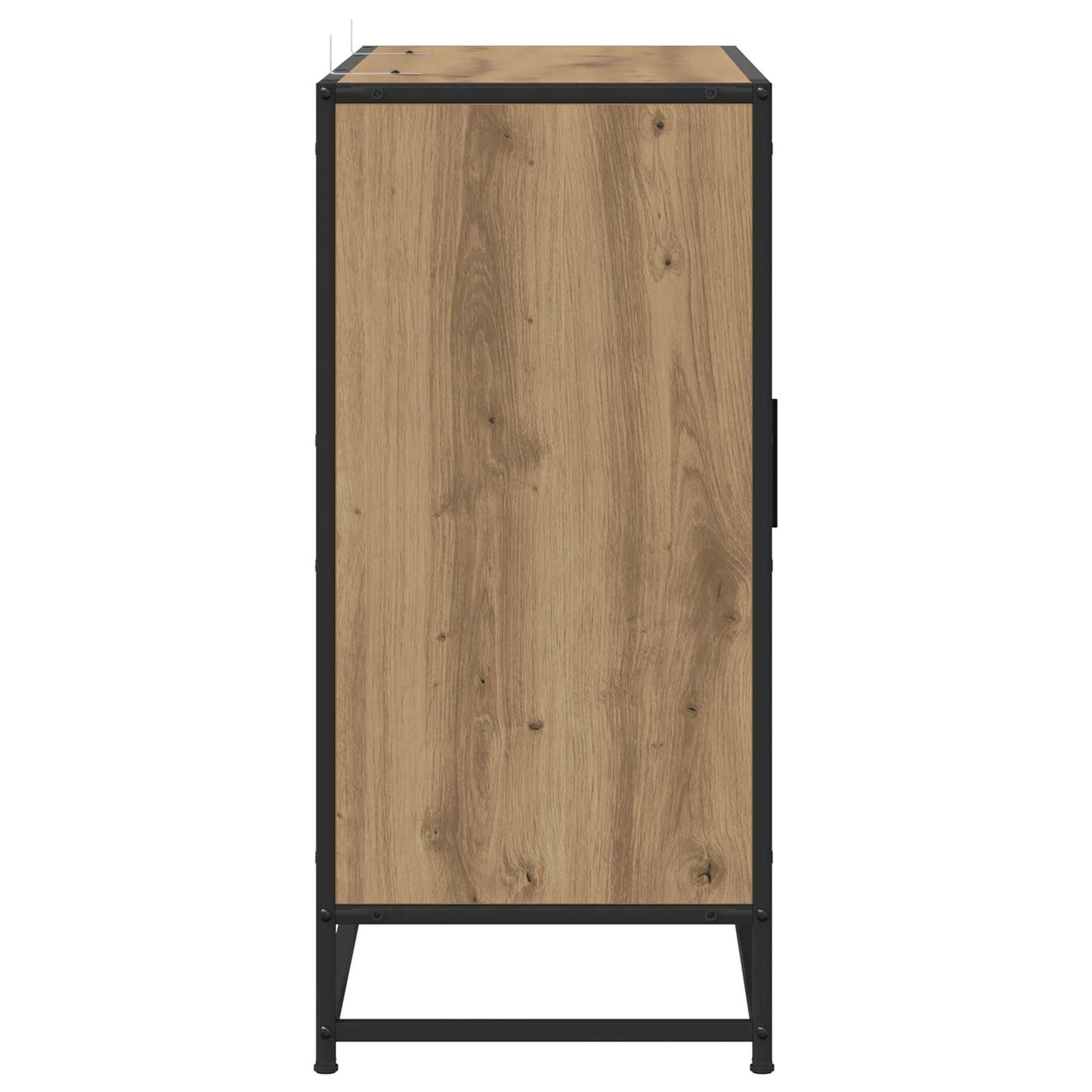 Dressoir Artisanaal eiken 92 x 35 x 76 cm Bewerkt hout