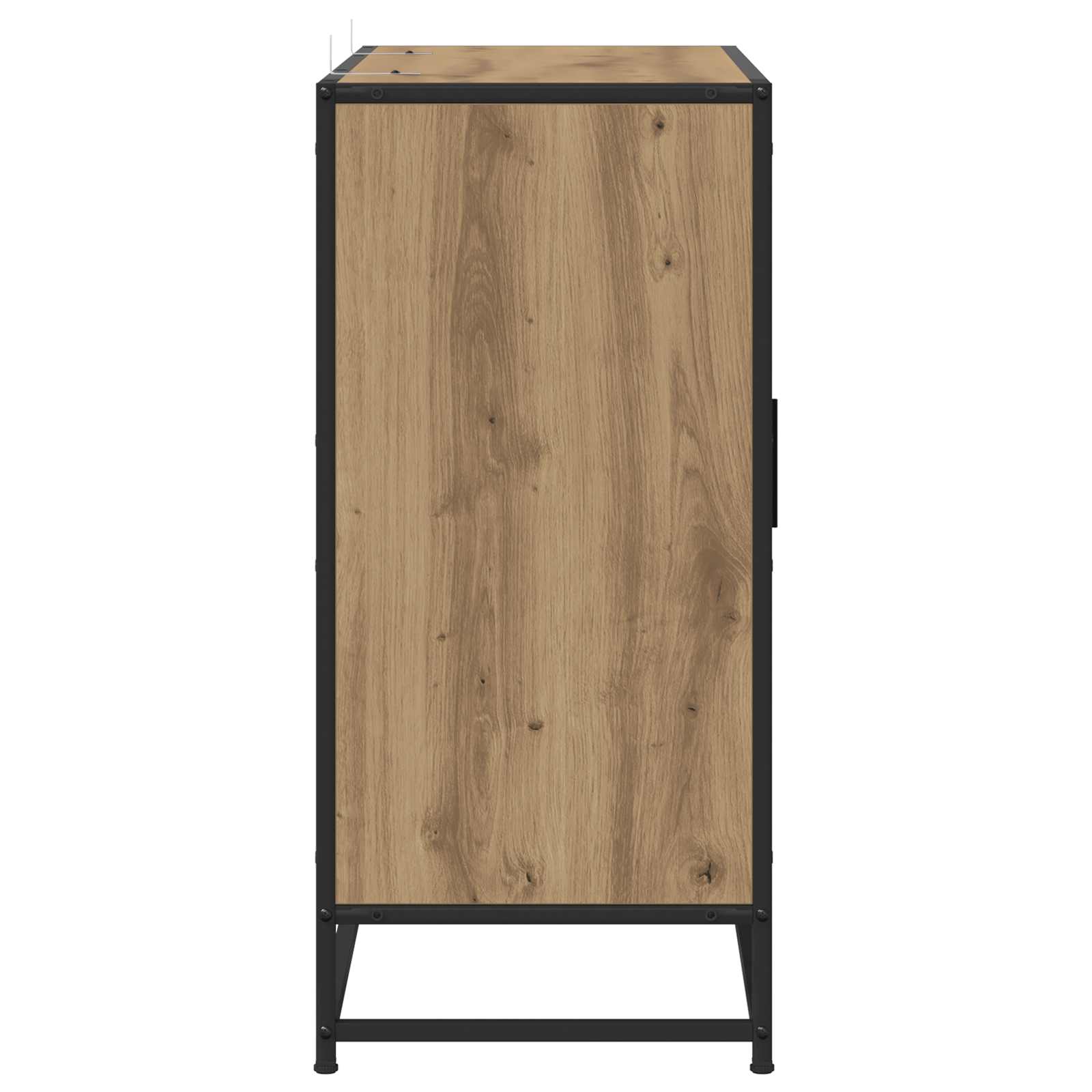 Dressoir Artisanaal eiken 92 x 35 x 76 cm Bewerkt hout