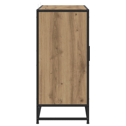 Dressoir Artisanaal eiken 92 x 35 x 76 cm Bewerkt hout