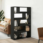 Boekenplank Zwart eiken 100 x 33 x 156,5 cm Bewerkt hout