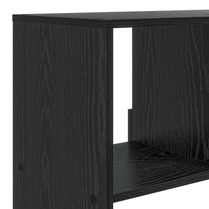 Boekenplank Zwart eiken 100 x 33 x 156,5 cm Bewerkt hout