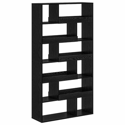 Boekenplank Zwart eiken 100 x 33 x 156,5 cm Bewerkt hout