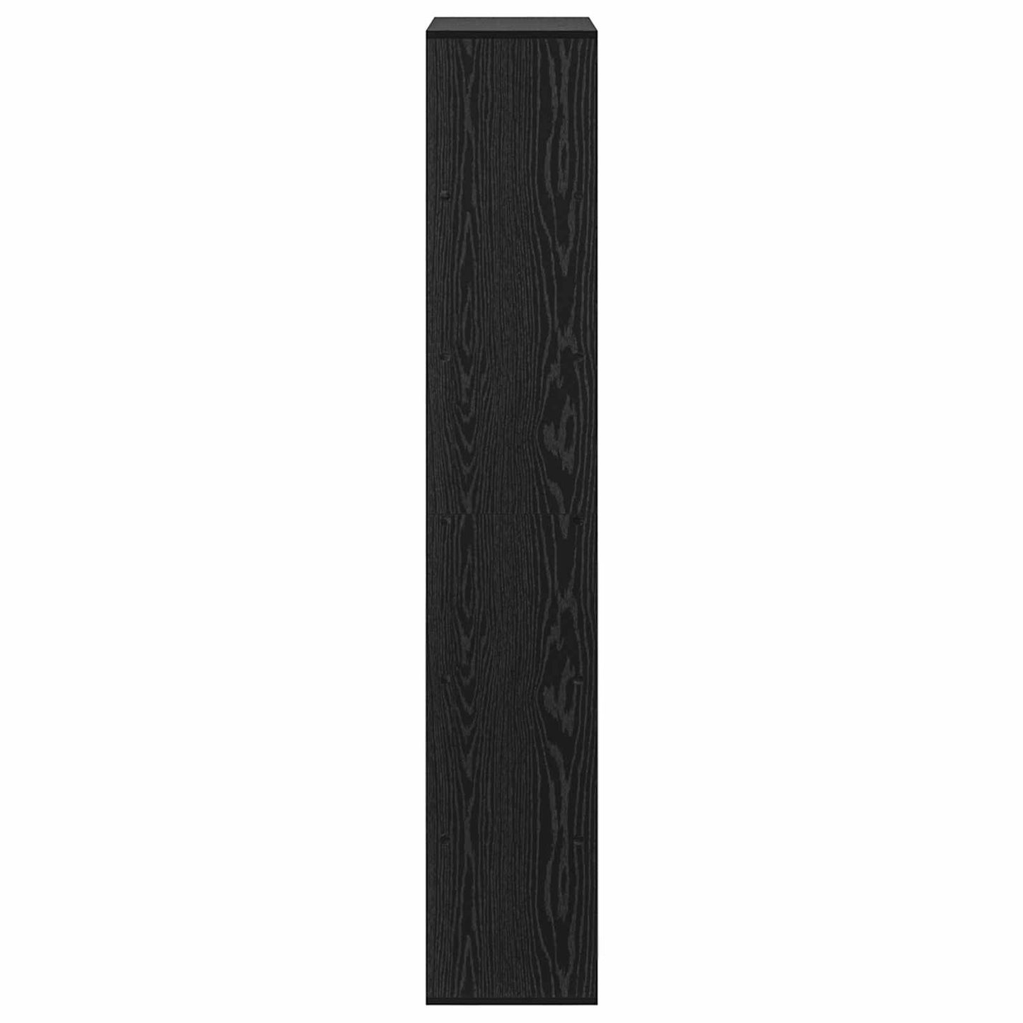 Boekenplank Zwart eiken 100 x 33 x 156,5 cm Bewerkt hout