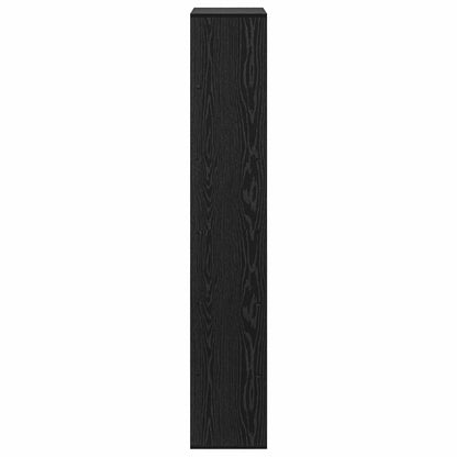 Boekenplank Zwart eiken 100 x 33 x 156,5 cm Bewerkt hout