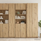 Opbergkast met Planken Artisanaal eiken 70 x 42,5 x 225 cm