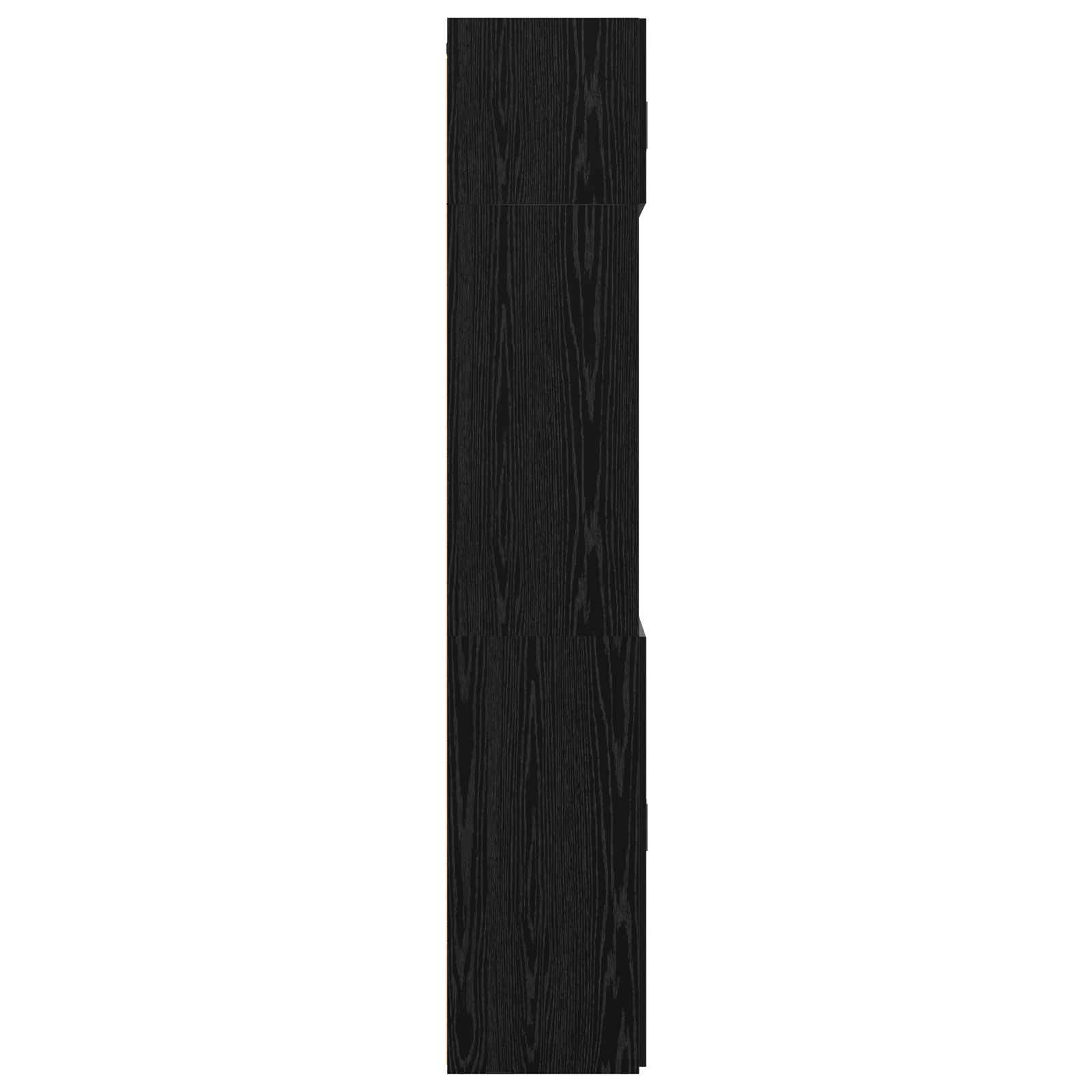 Opbergkast met Planken Zwart eiken 70 x 42,5 x 225 cm