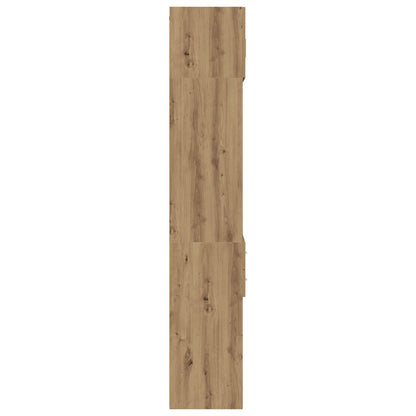 Opbergkast met Planken Artisanaal eiken 70 x 42,5 x 225 cm