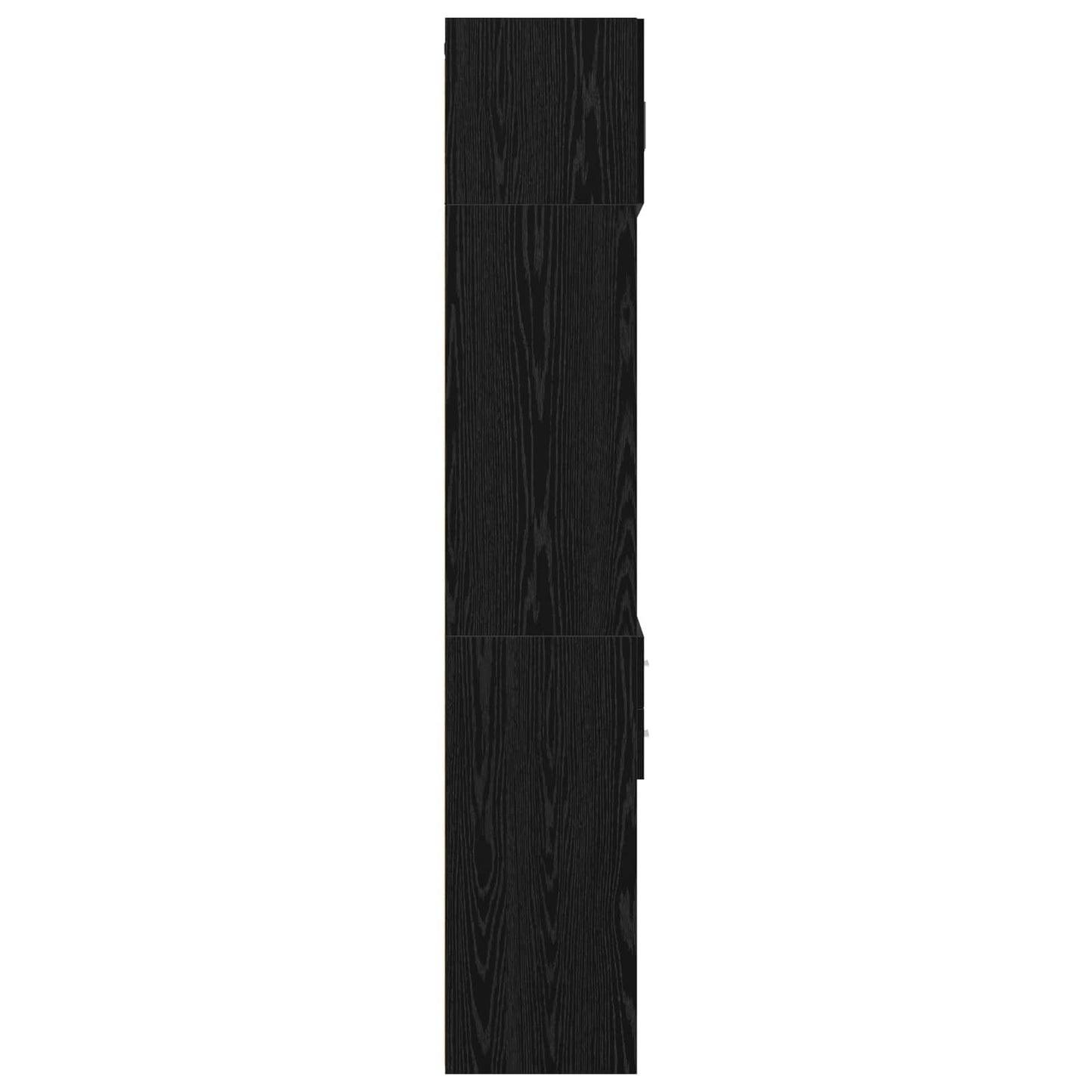 Opbergkast met Planken Zwart eiken 70 x 42,5 x 225 cm