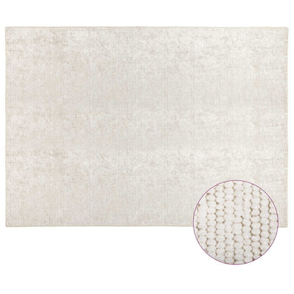 Vloerkleed Crèmekleurig 160 x 230 cm 100% Polyester 3 mm