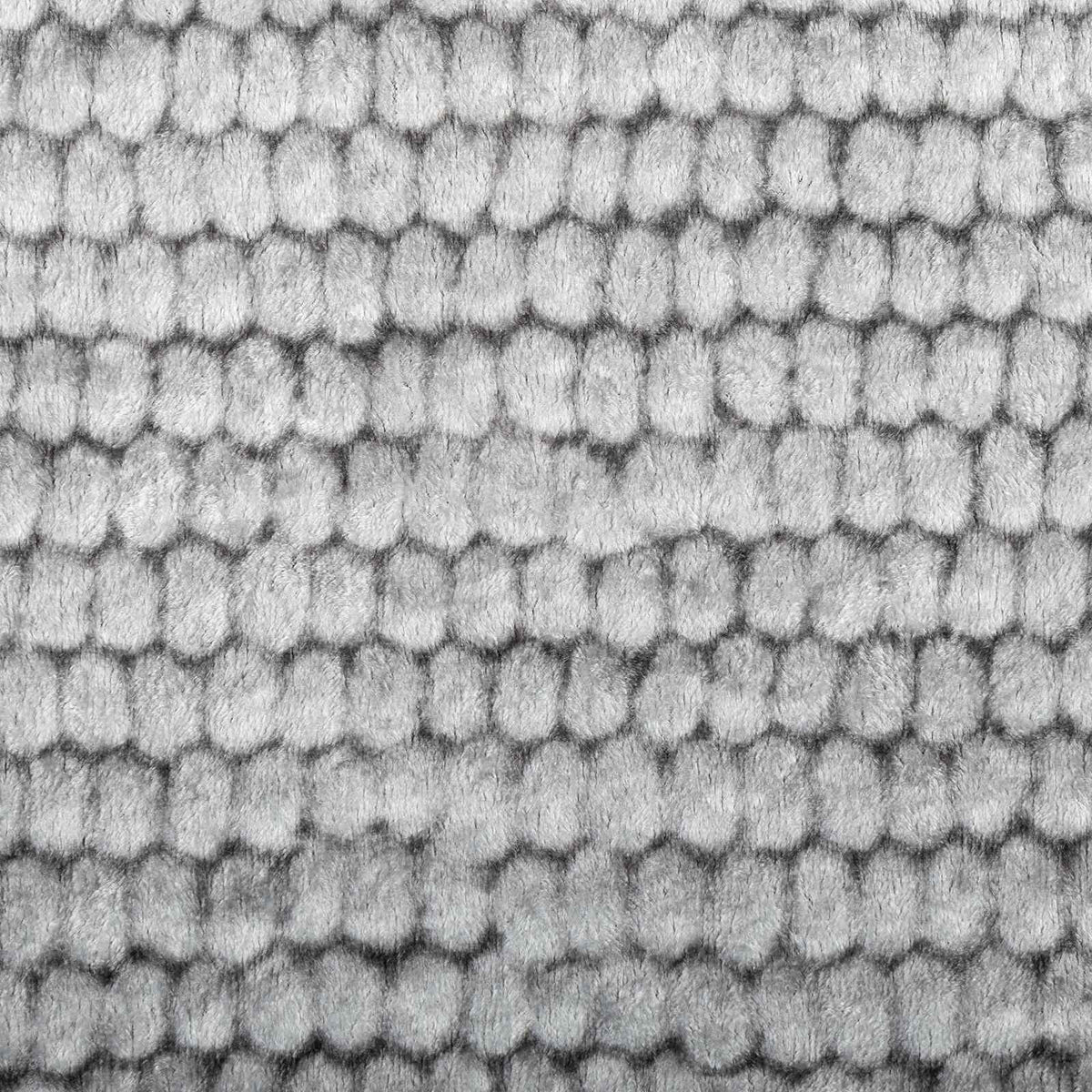 Vloerkleed Grijs 80 x 400 cm 100% Polyester 3 mm Wasbaar