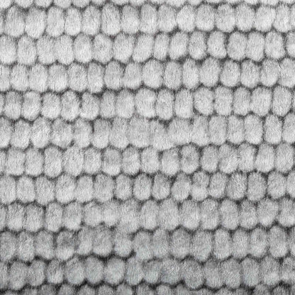 Vloerkleed Grijs Ø 120 cm 100% Polyester 3 mm Wasbaar