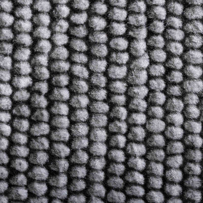 Vloerkleed Antraciet 80 x 200 cm 100% Polyester 3 mm Wasbaar