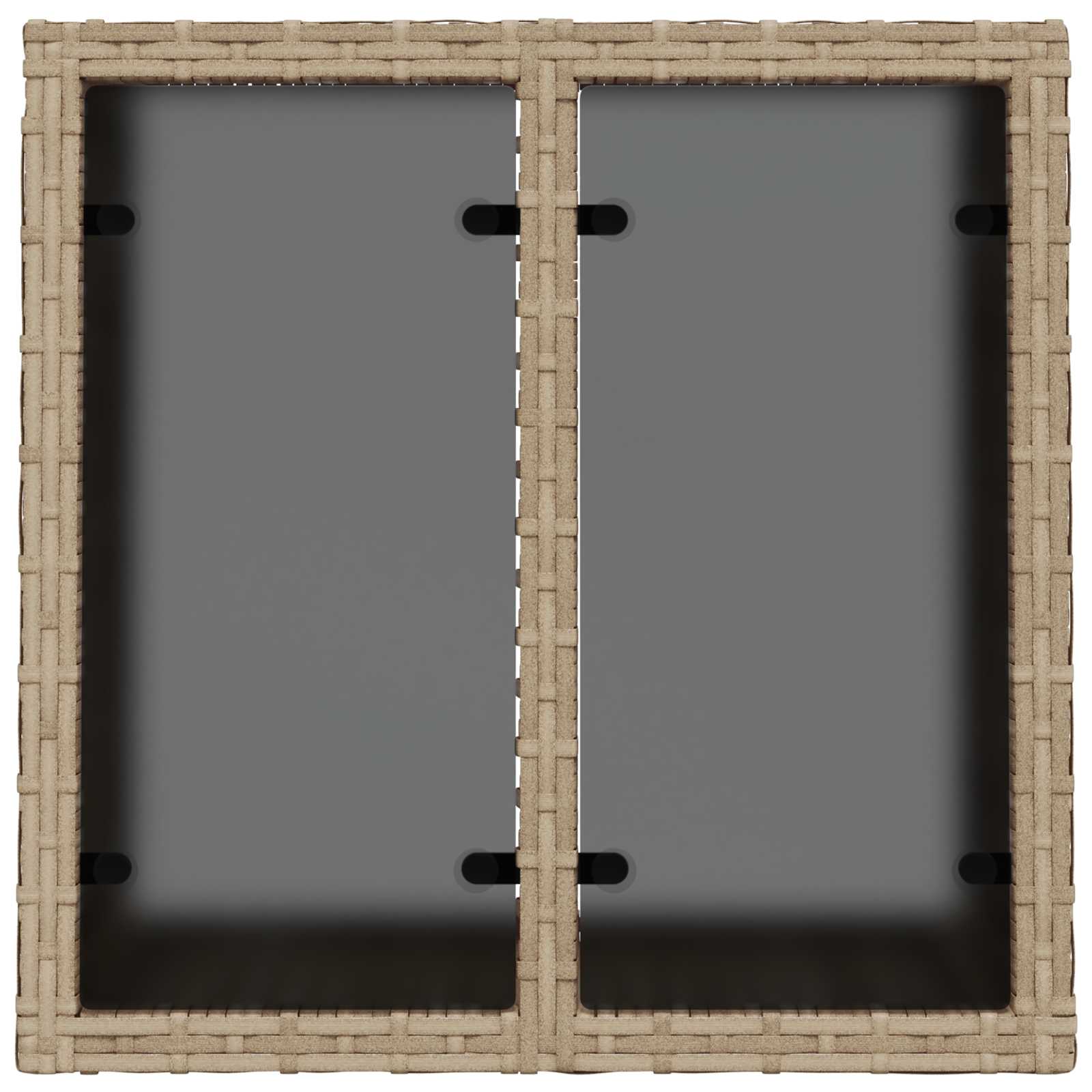 Bankstel 6 st 4-Aantal zitplaatsen Beige en Licht Grijs