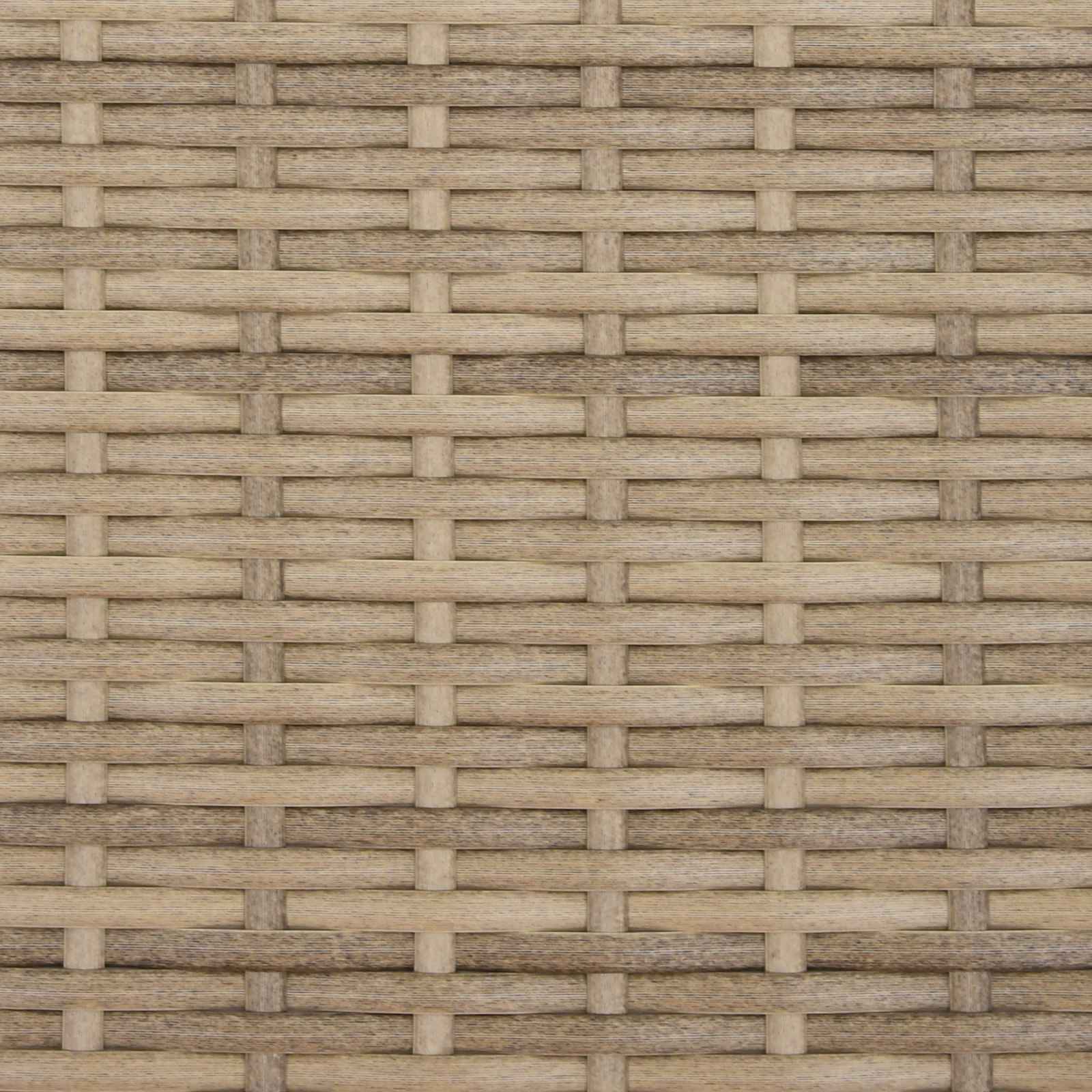 Bankstel 6 st 4-Aantal zitplaatsen Beige en Crème Wit