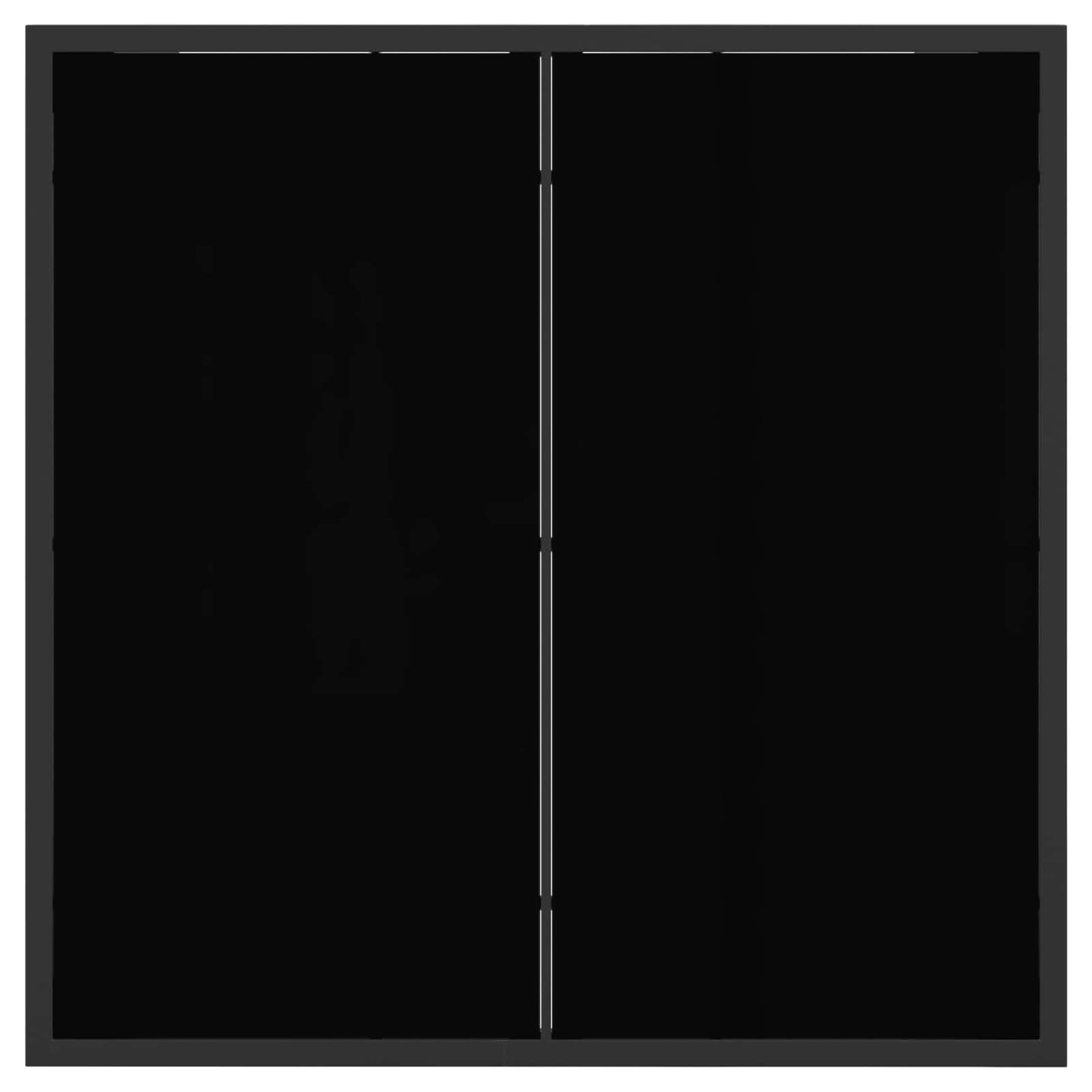 Tuin eettafelset 5 pcs Wit en antracietkleurig 80 x 80 x 73 cm