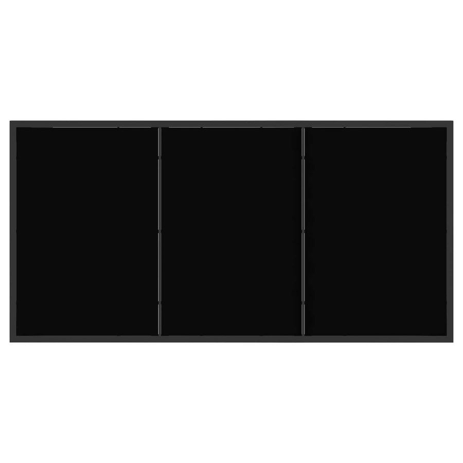 Tuin eettafelset 5 pcs Zwart en Anthraciet 140 x 70 x 73 cm