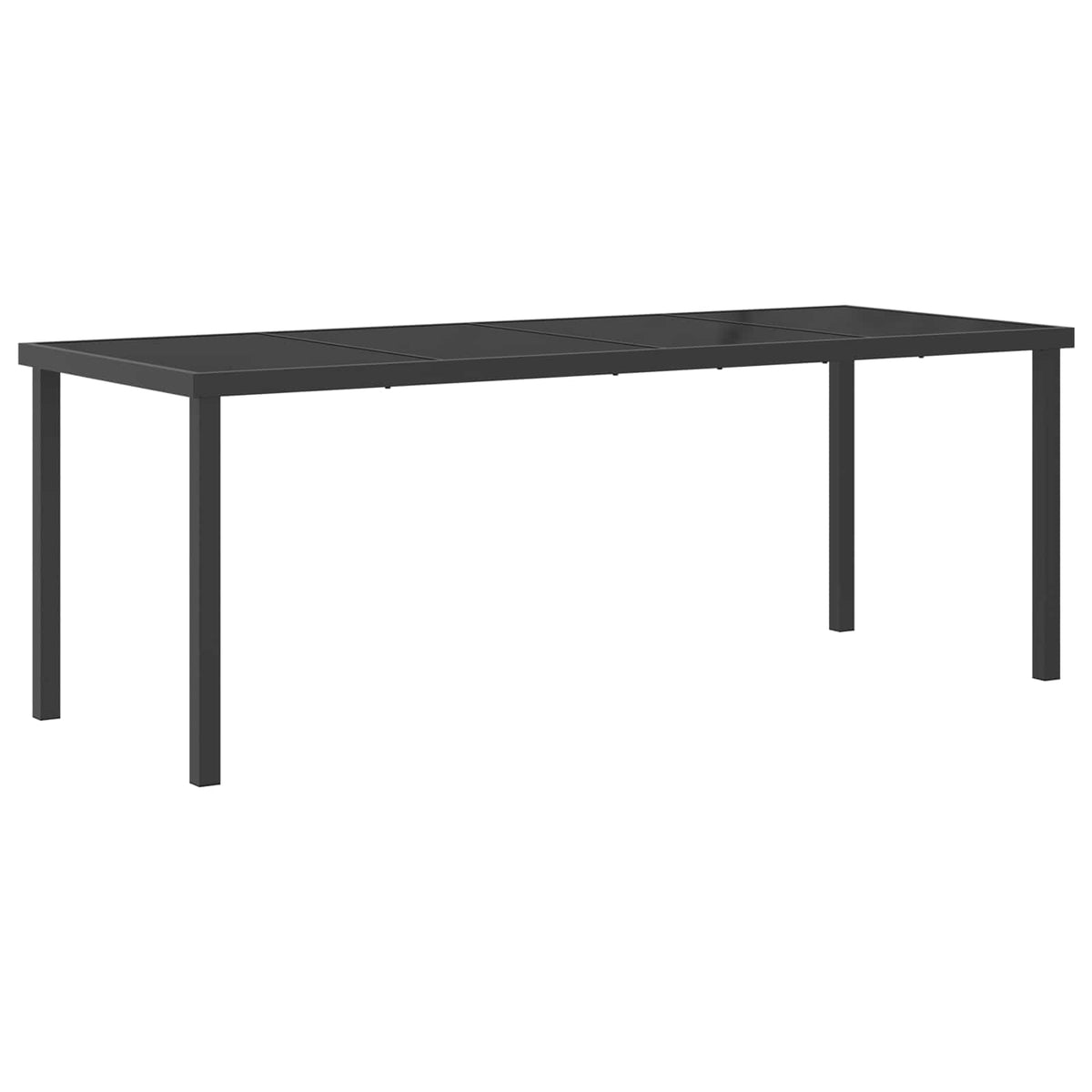 Buiten eettafelset 9 st Grijs poly rattan