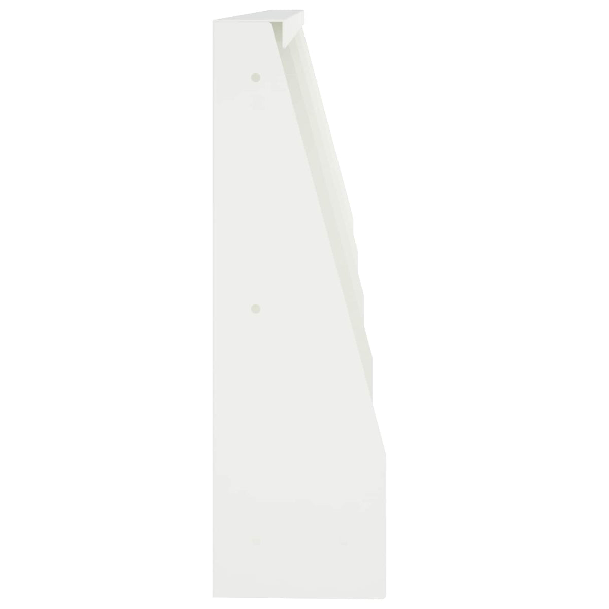 Keerwand 4 st 40 x 12 x 30 cm Staal Wit