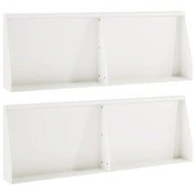 Keerwand 4 st 60 x 12 x 40 cm Staal Wit