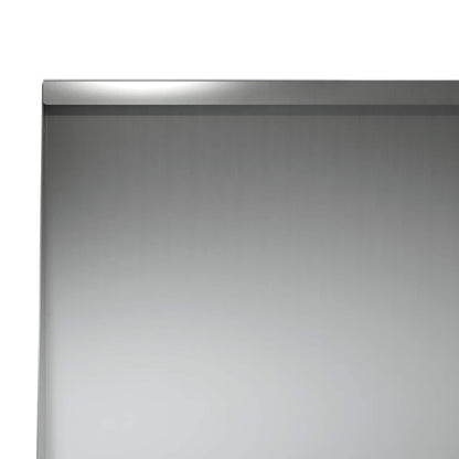 Keerwand 4 st 60 x 12 x 40 cm Gegalvaniseerd staal zilver