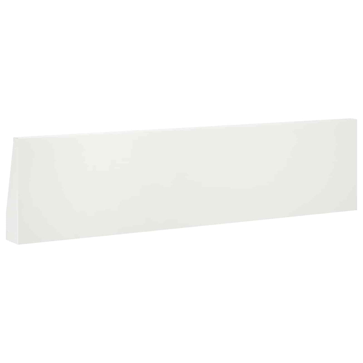 Keerwand 4 st 80 x 12 x 50 cm Staal Wit