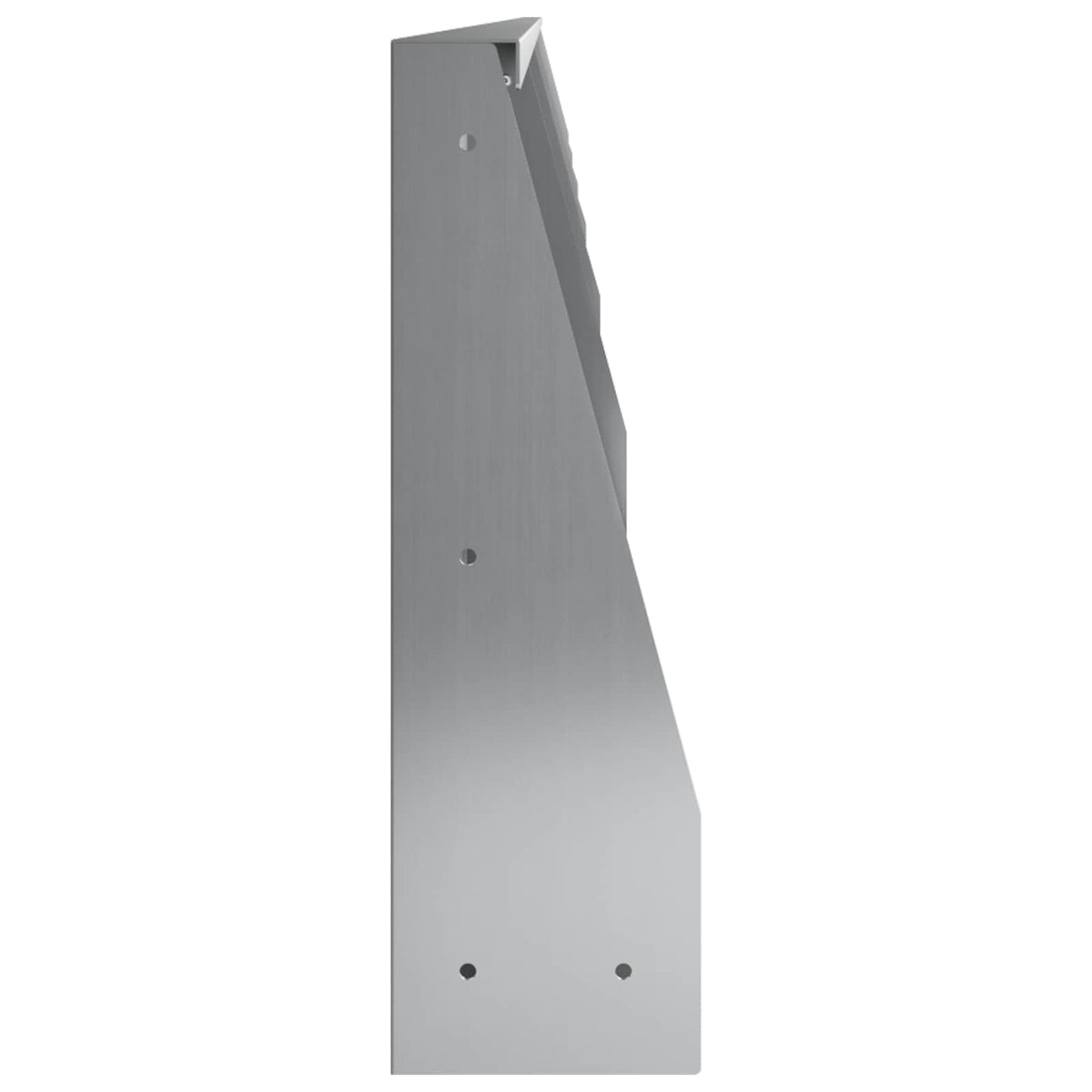 Keerwand 6 st 100 x 12 x 30 cm Gegalvaniseerd staal zilver