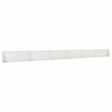 Keerwand 6 st 100 x 12 x 40 cm Staal Wit
